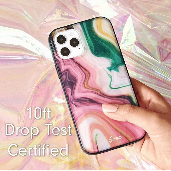 NEW Sonix Apple IPhone 13 Agate Marble Hardshell Case Drop Test Certified D6 - Picture 2 of 7